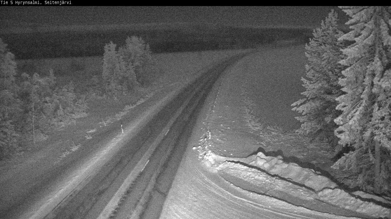 Kelikamerat Kuva Tie 5 Hyrynsalmi, Seitenjärvi, Hyrynsalmi, Kainuu