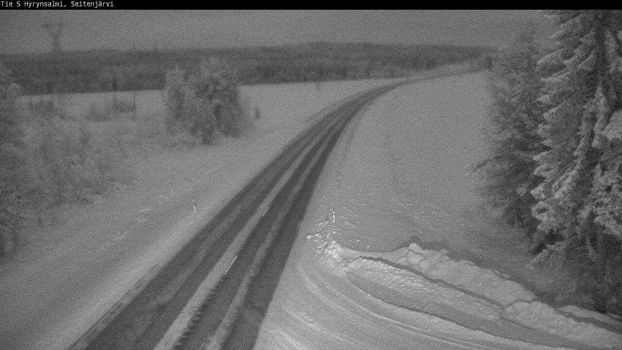 Kelikamerat Kuva Tie 5 Hyrynsalmi, Seitenjärvi, Hyrynsalmi, Kainuu