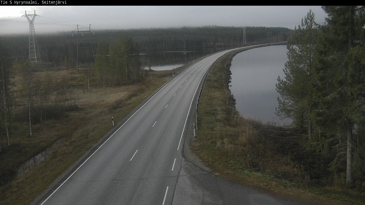 Kelikamerat Kuva Tie 5 Hyrynsalmi, Seitenjärvi, Hyrynsalmi, Kainuu