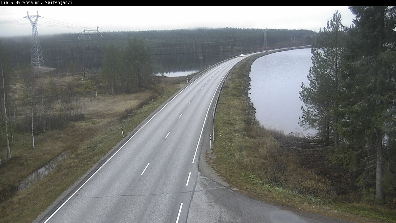 Kelikamerat Kuva Tie 5 Hyrynsalmi, Seitenjärvi, Hyrynsalmi, Kainuu