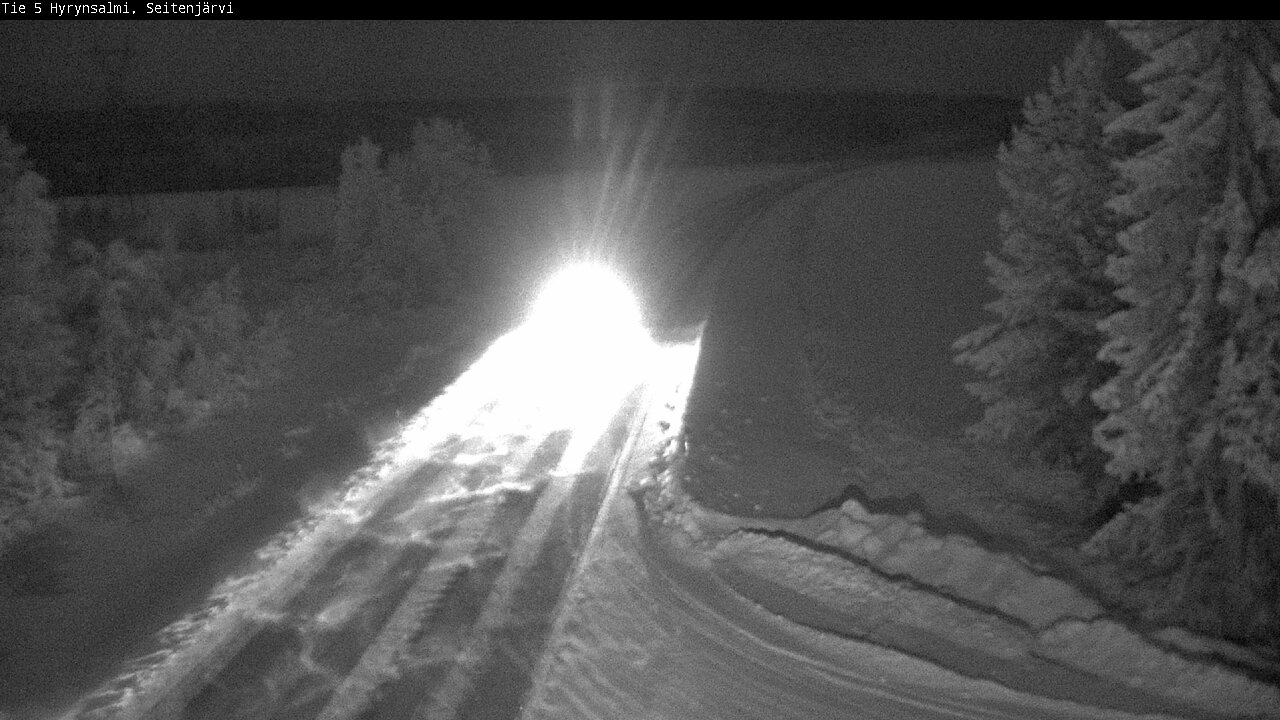 Kelikamerat Kuva Tie 5 Hyrynsalmi, Seitenjärvi, Hyrynsalmi, Kainuu