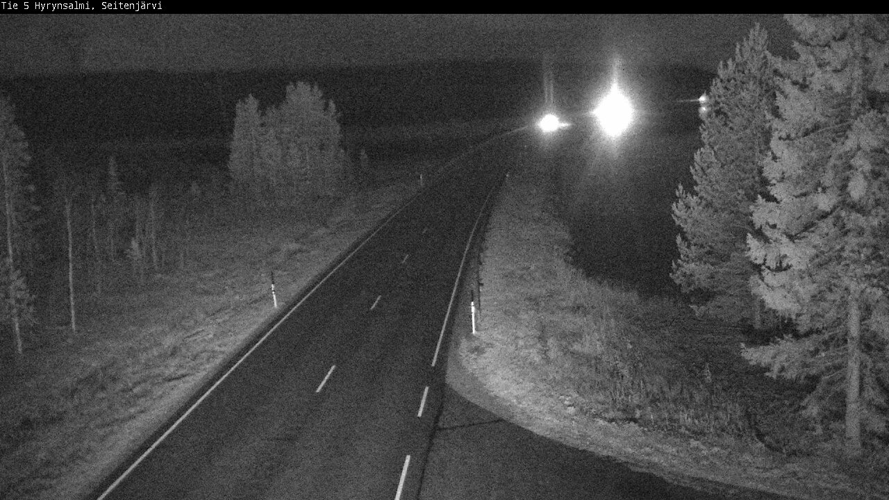 Kelikamerat Kuva Tie 5 Hyrynsalmi, Seitenjärvi, Hyrynsalmi, Kainuu