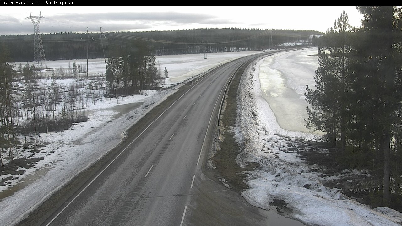 Kelikamerat Kuva Tie 5 Hyrynsalmi, Seitenjärvi, Hyrynsalmi, Kainuu