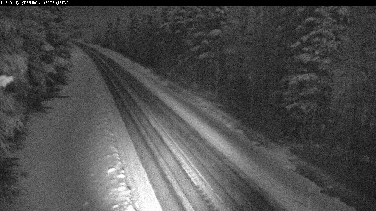 Kelikamerat Kuva Tie 5 Hyrynsalmi, Seitenjärvi, Hyrynsalmi, Kainuu