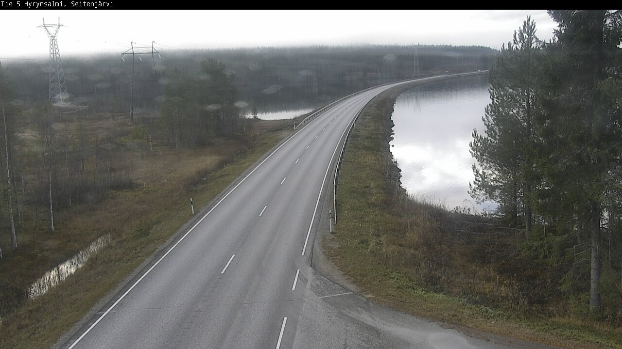 Kelikamerat Kuva Tie 5 Hyrynsalmi, Seitenjärvi, Hyrynsalmi, Kainuu