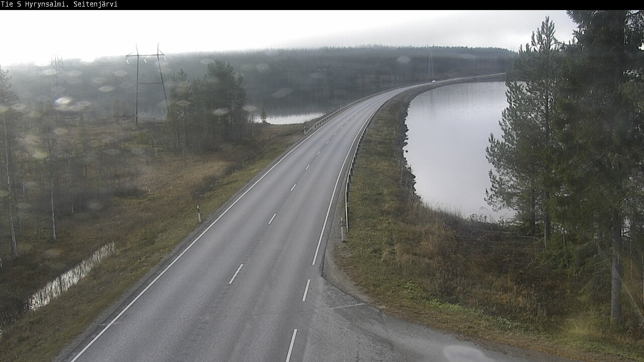 Kelikamerat Kuva Tie 5 Hyrynsalmi, Seitenjärvi, Hyrynsalmi, Kainuu