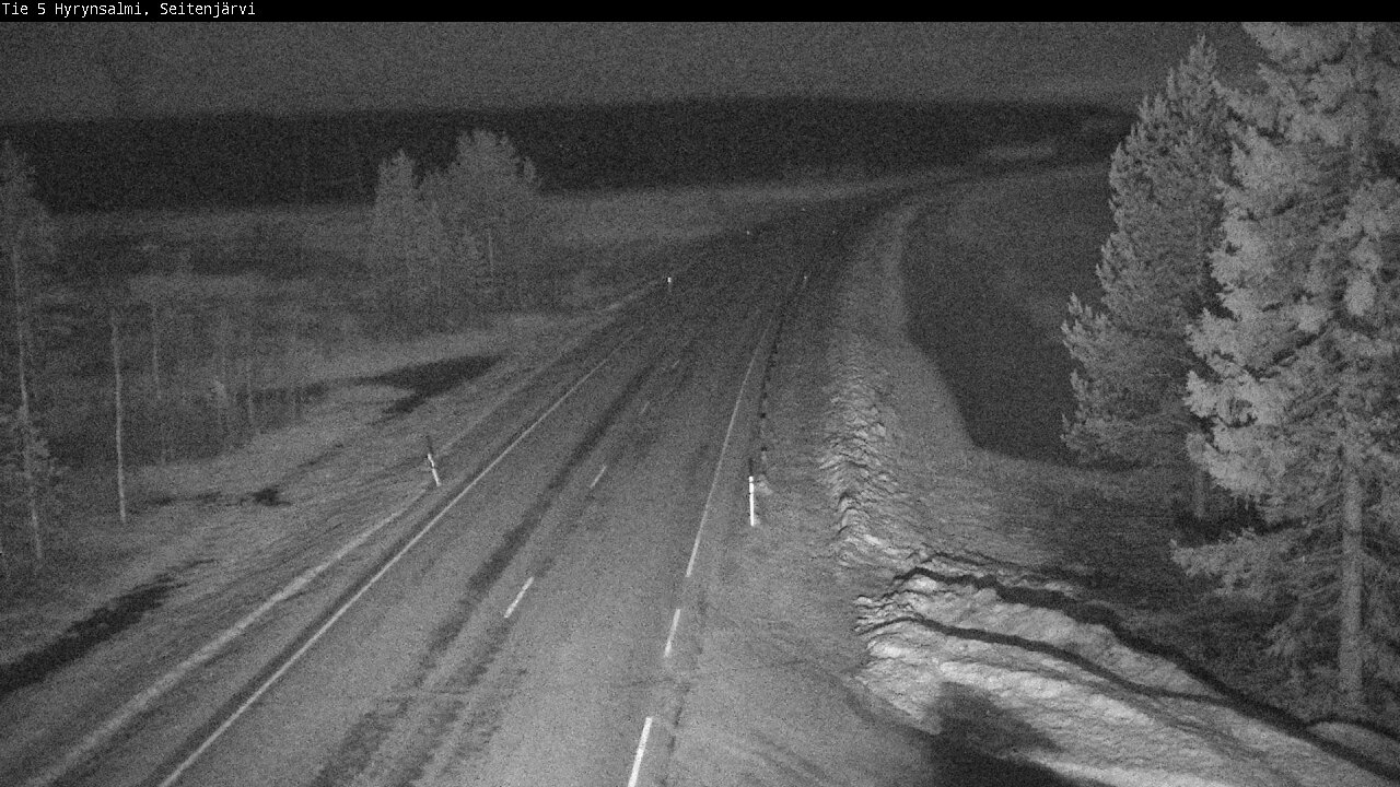 Kelikamerat Kuva Tie 5 Hyrynsalmi, Seitenjärvi, Hyrynsalmi, Kainuu