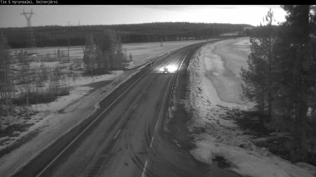 Kelikamerat Kuva Tie 5 Hyrynsalmi, Seitenjärvi, Hyrynsalmi, Kainuu