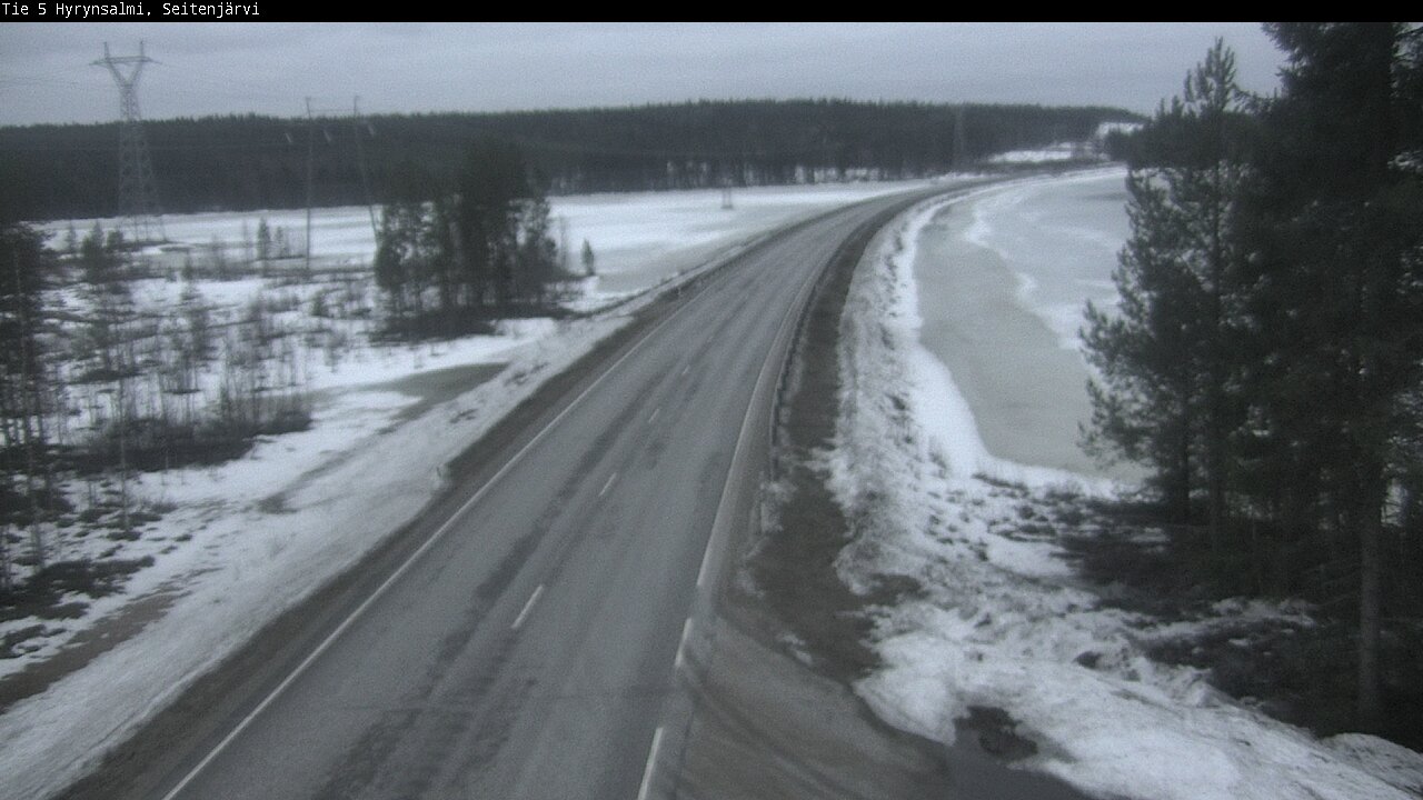 Kelikamerat Kuva Tie 5 Hyrynsalmi, Seitenjärvi, Hyrynsalmi, Kainuu
