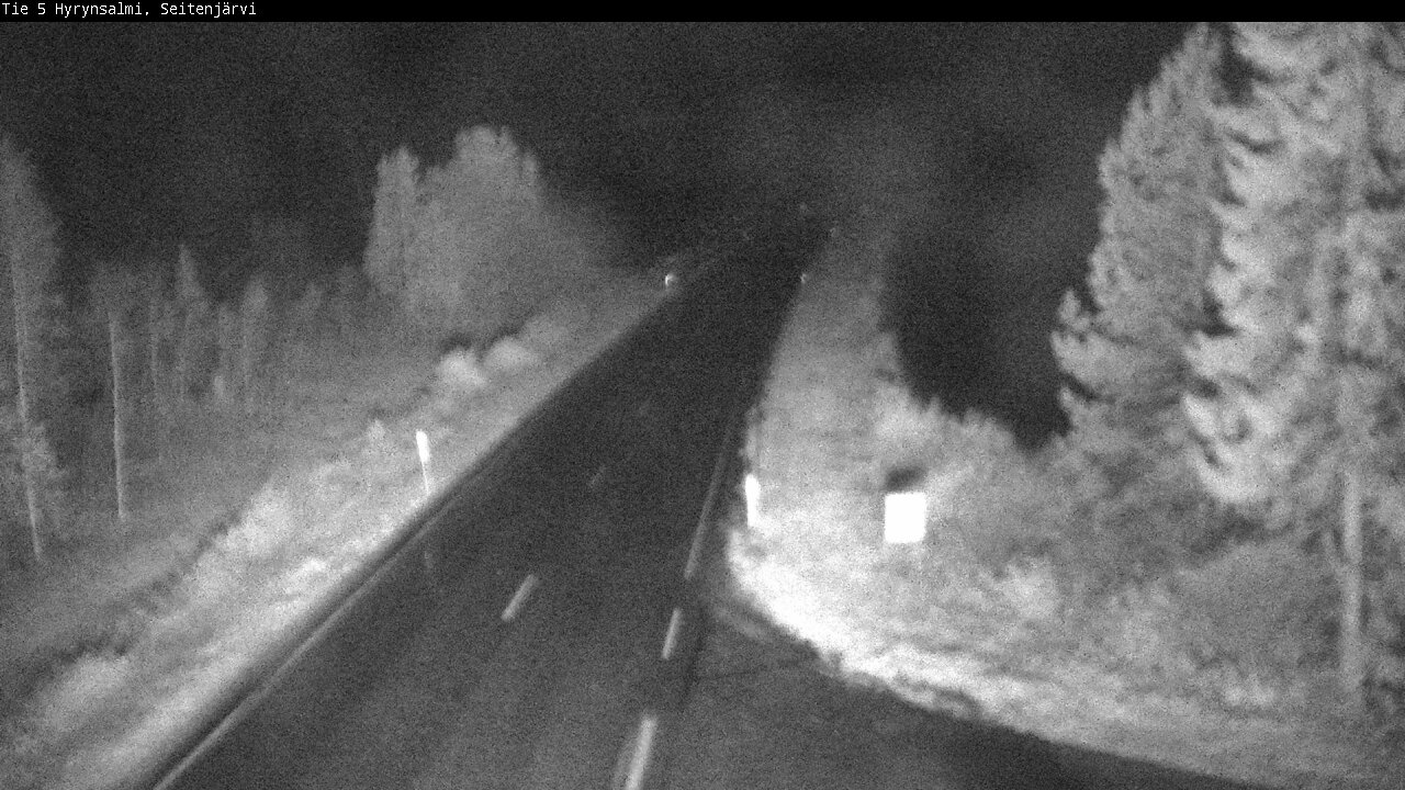 Kelikamerat Kuva Tie 5 Hyrynsalmi, Seitenjärvi, Hyrynsalmi, Kainuu