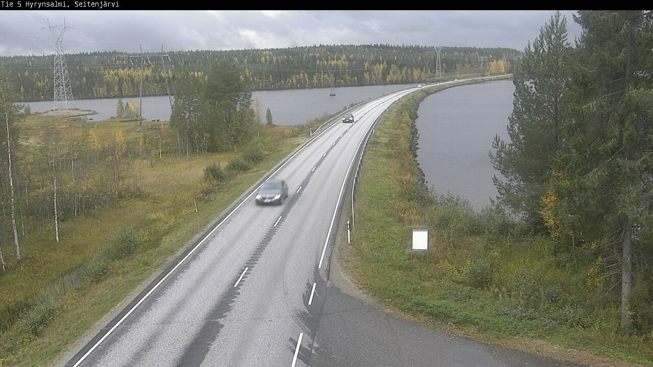 Kelikamerat Kuva Tie 5 Hyrynsalmi, Seitenjärvi, Hyrynsalmi, Kainuu