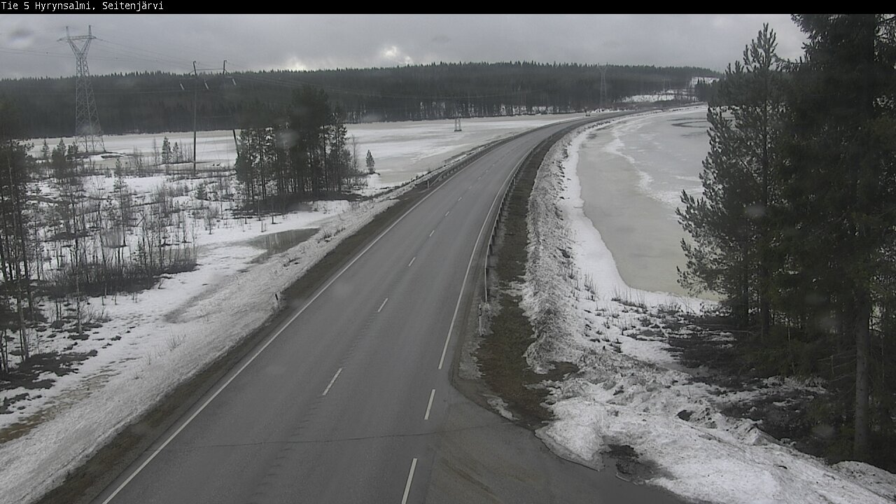 Kelikamerat Kuva Tie 5 Hyrynsalmi, Seitenjärvi, Hyrynsalmi, Kainuu