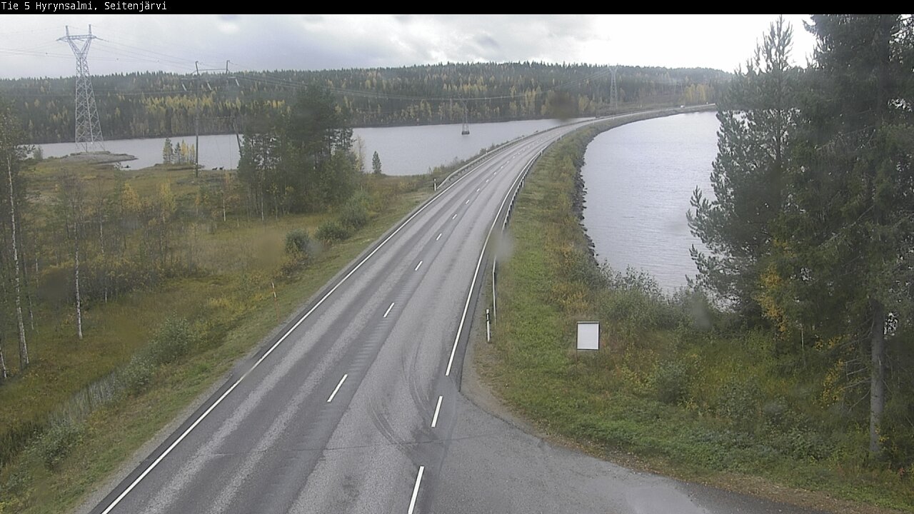 Kelikamerat Kuva Tie 5 Hyrynsalmi, Seitenjärvi, Hyrynsalmi, Kainuu