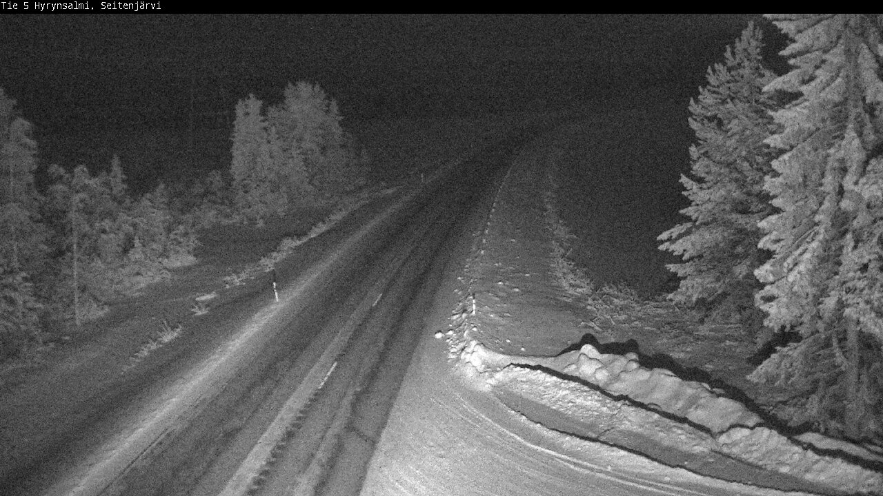 Kelikamerat Kuva Tie 5 Hyrynsalmi, Seitenjärvi, Hyrynsalmi, Kainuu