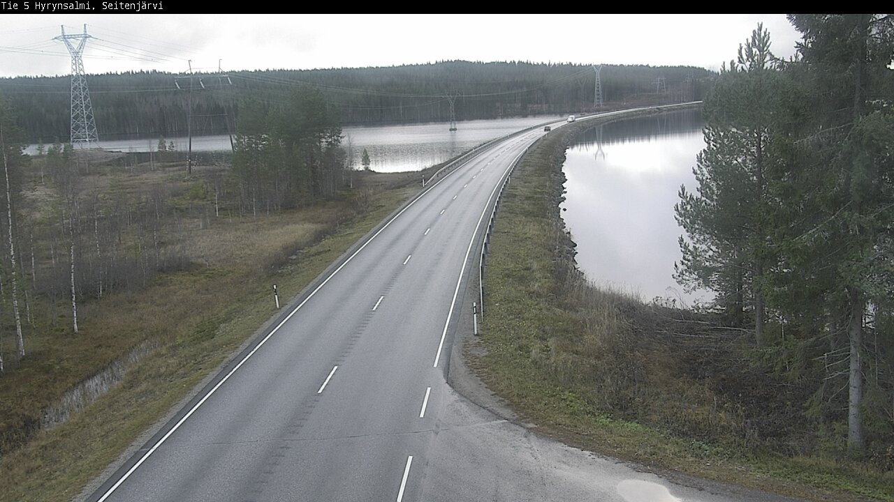 Kelikamerat Kuva Tie 5 Hyrynsalmi, Seitenjärvi, Hyrynsalmi, Kainuu