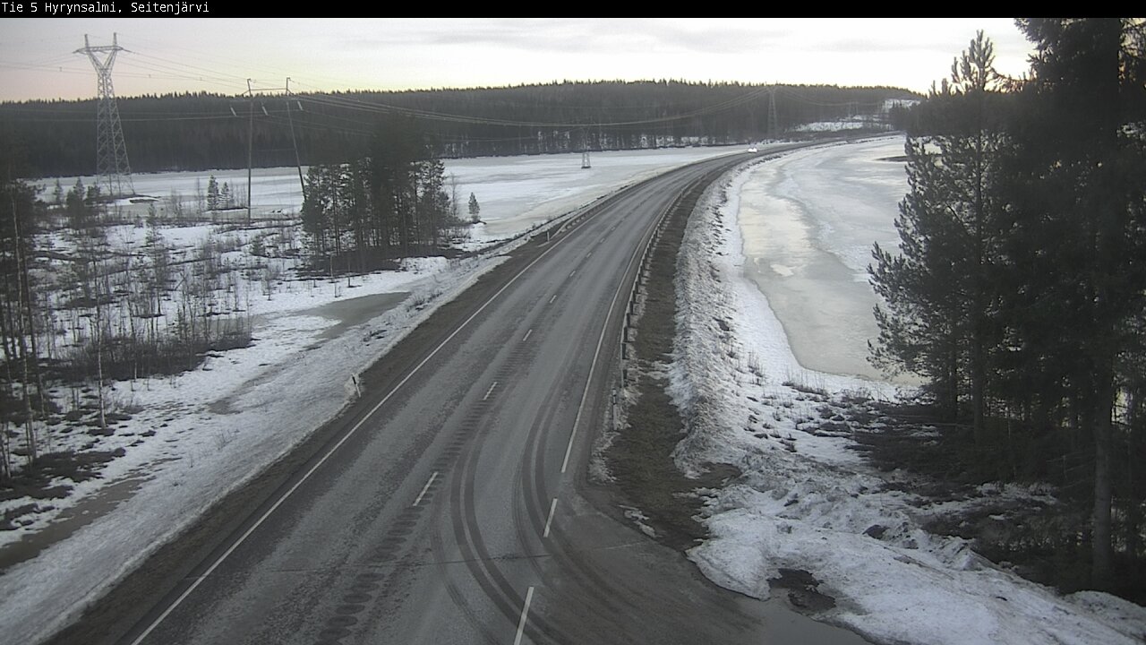 Kelikamerat Kuva Tie 5 Hyrynsalmi, Seitenjärvi, Hyrynsalmi, Kainuu