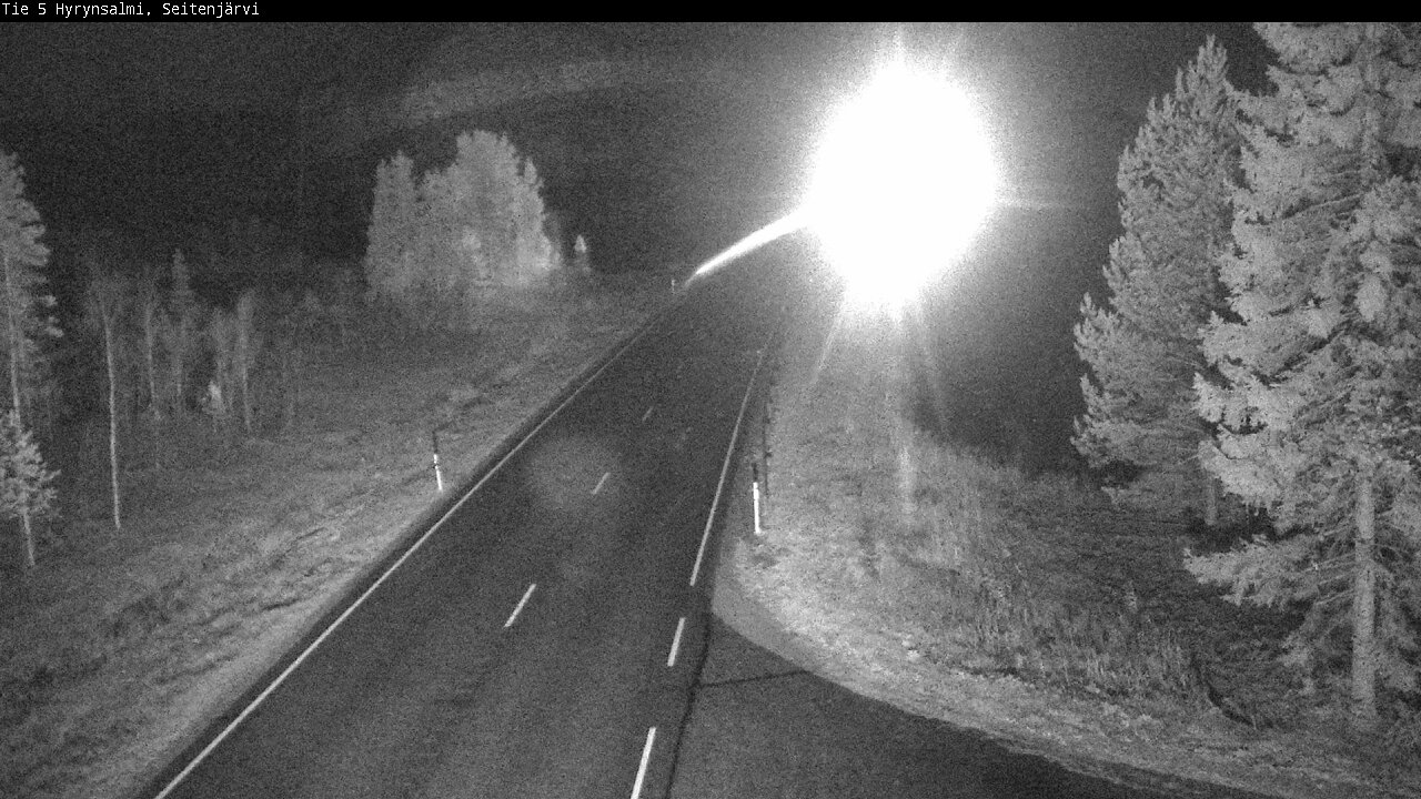 Kelikamerat Kuva Tie 5 Hyrynsalmi, Seitenjärvi, Hyrynsalmi, Kainuu