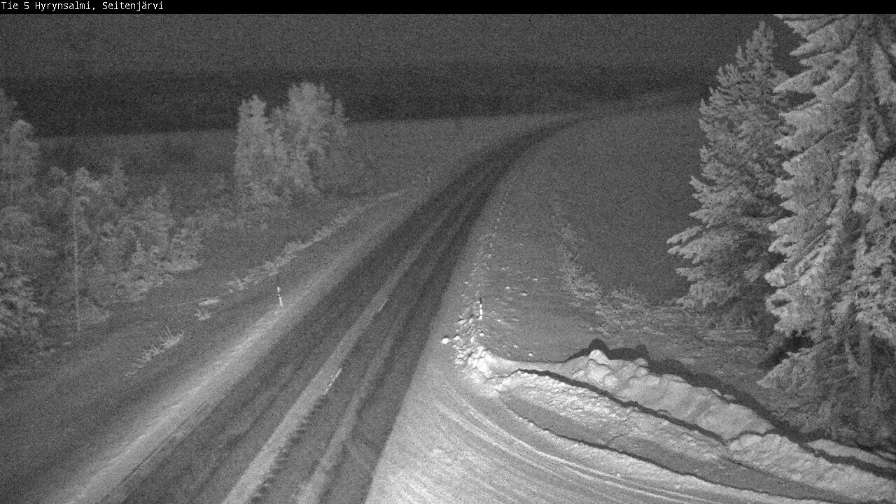 Kelikamerat Kuva Tie 5 Hyrynsalmi, Seitenjärvi, Hyrynsalmi, Kainuu