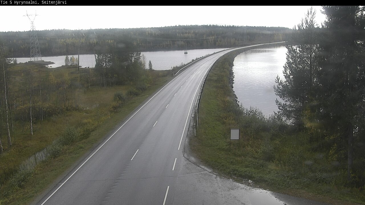 Kelikamerat Kuva Tie 5 Hyrynsalmi, Seitenjärvi, Hyrynsalmi, Kainuu