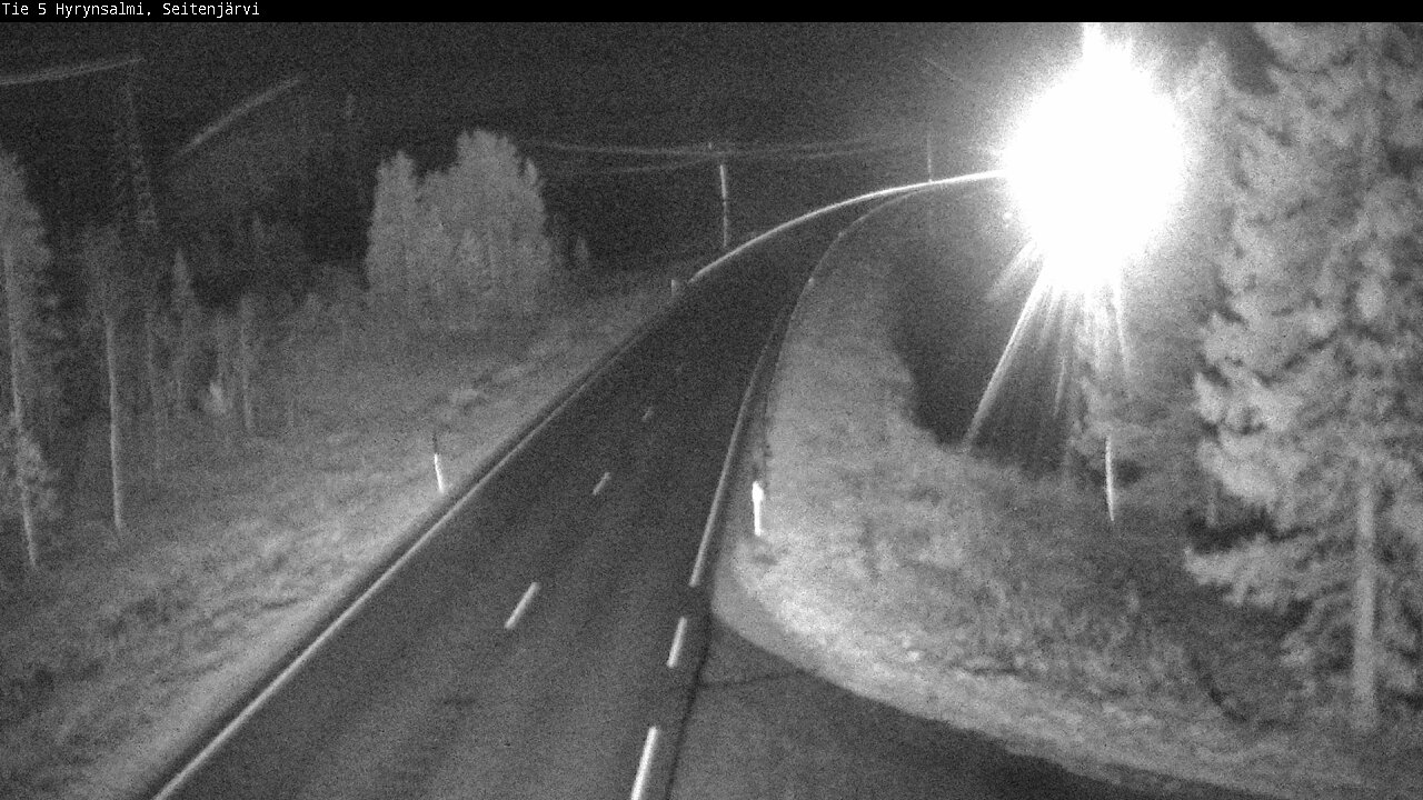 Kelikamerat Kuva Tie 5 Hyrynsalmi, Seitenjärvi, Hyrynsalmi, Kainuu