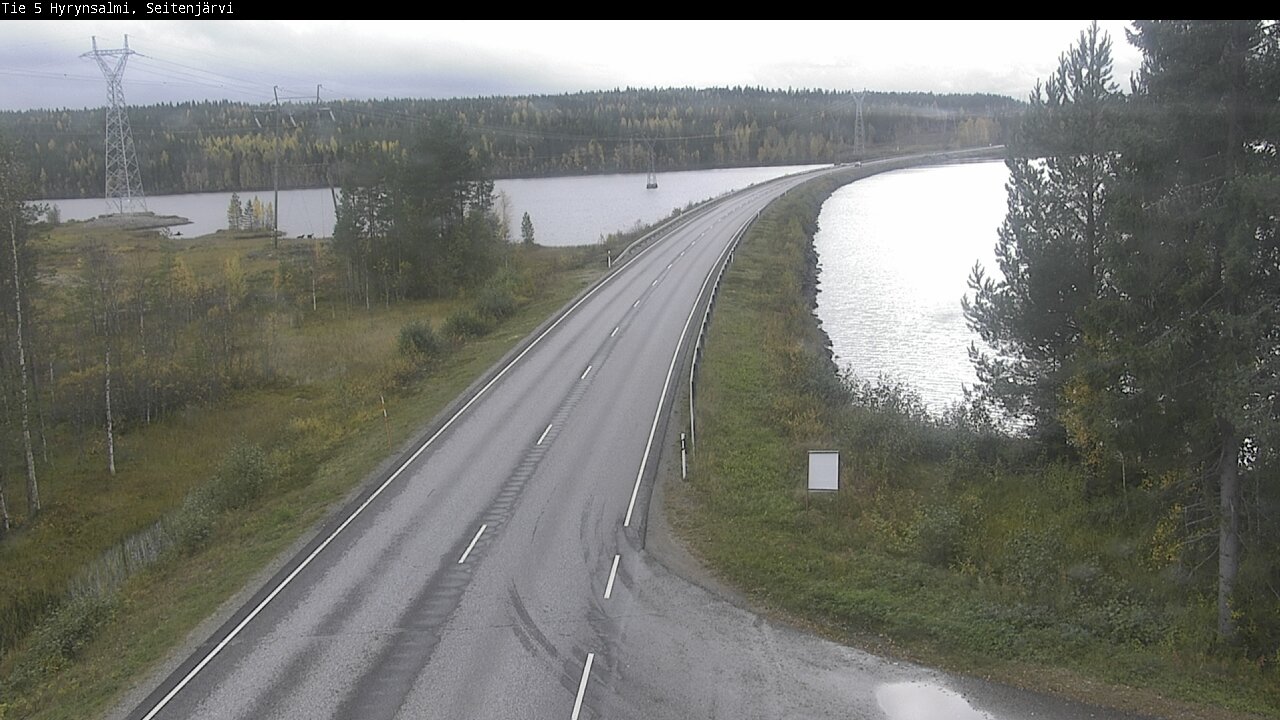 Kelikamerat Kuva Tie 5 Hyrynsalmi, Seitenjärvi, Hyrynsalmi, Kainuu