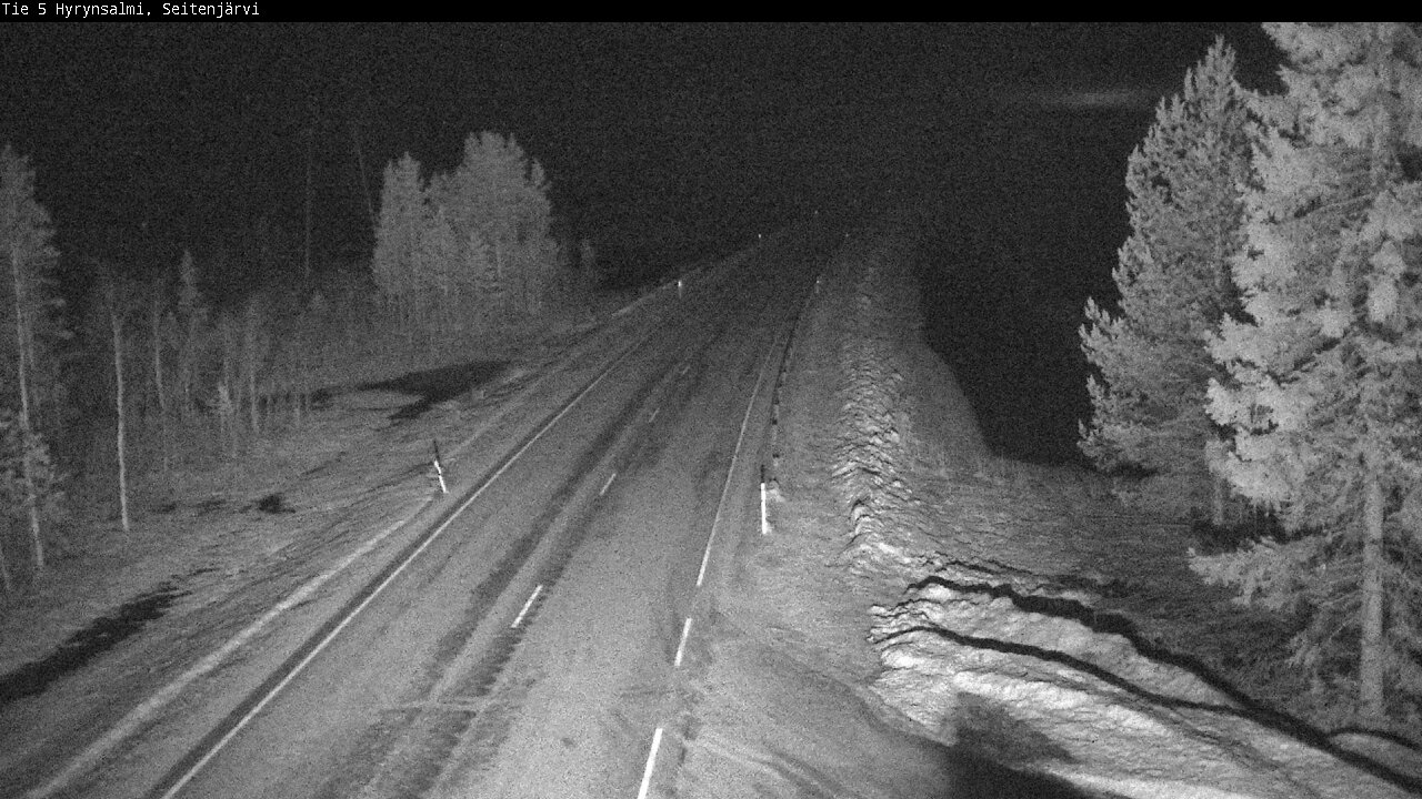 Kelikamerat Kuva Tie 5 Hyrynsalmi, Seitenjärvi, Hyrynsalmi, Kainuu