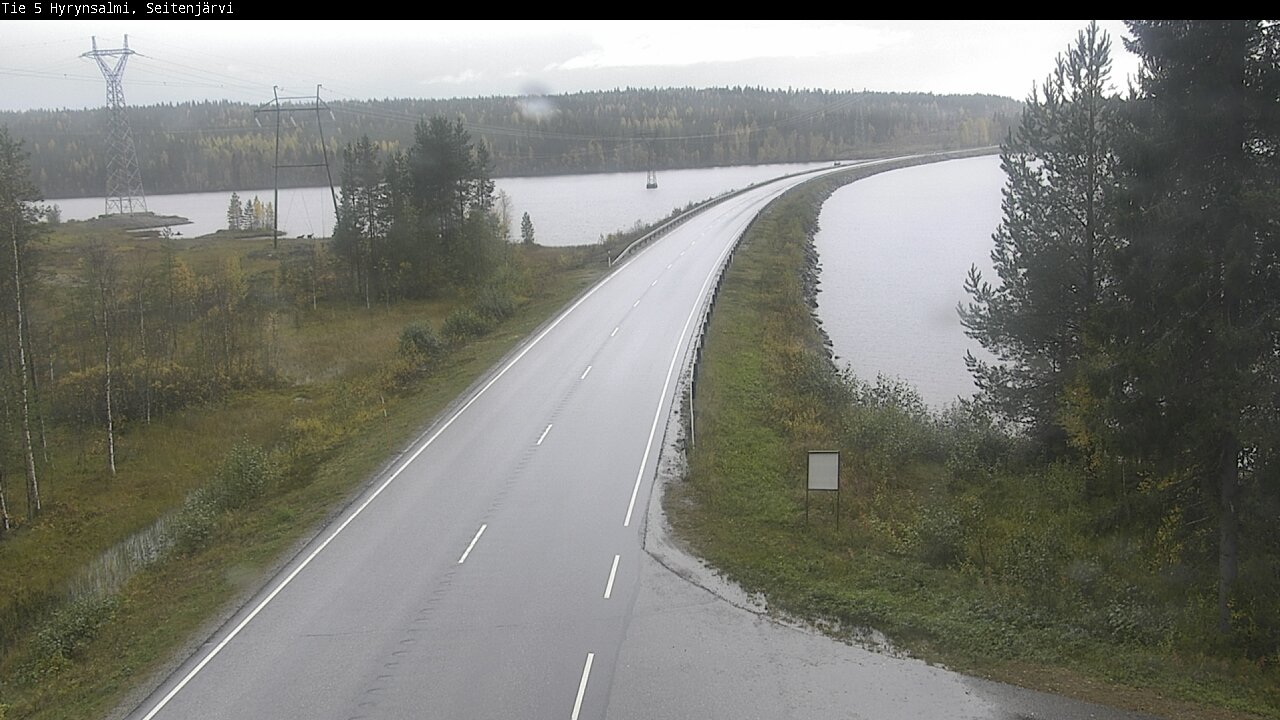 Kelikamerat Kuva Tie 5 Hyrynsalmi, Seitenjärvi, Hyrynsalmi, Kainuu