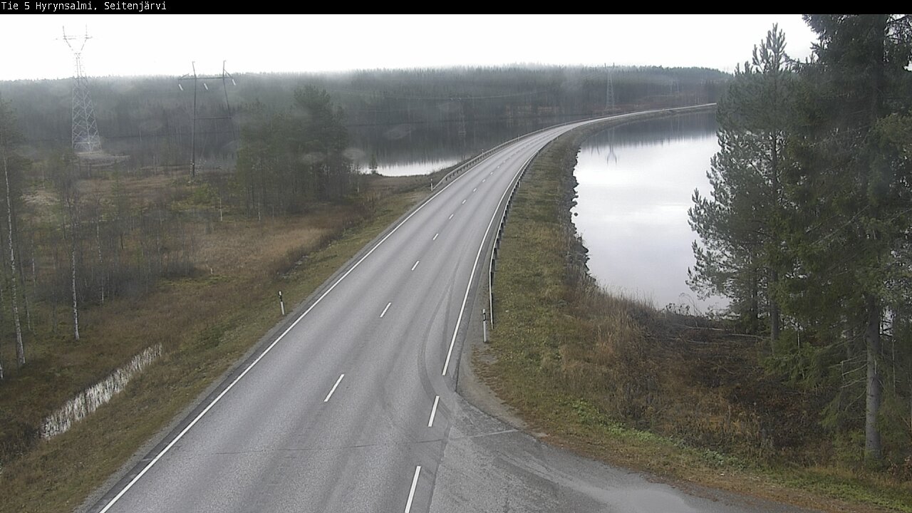 Kelikamerat Kuva Tie 5 Hyrynsalmi, Seitenjärvi, Hyrynsalmi, Kainuu