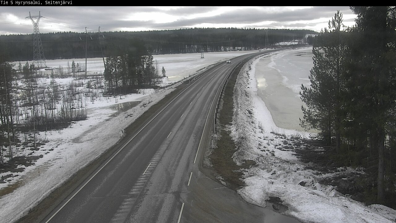 Kelikamerat Kuva Tie 5 Hyrynsalmi, Seitenjärvi, Hyrynsalmi, Kainuu