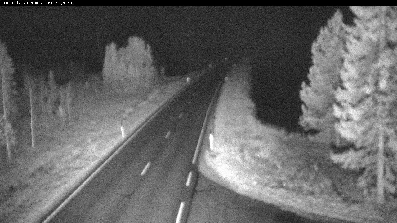 Kelikamerat Kuva Tie 5 Hyrynsalmi, Seitenjärvi, Hyrynsalmi, Kainuu