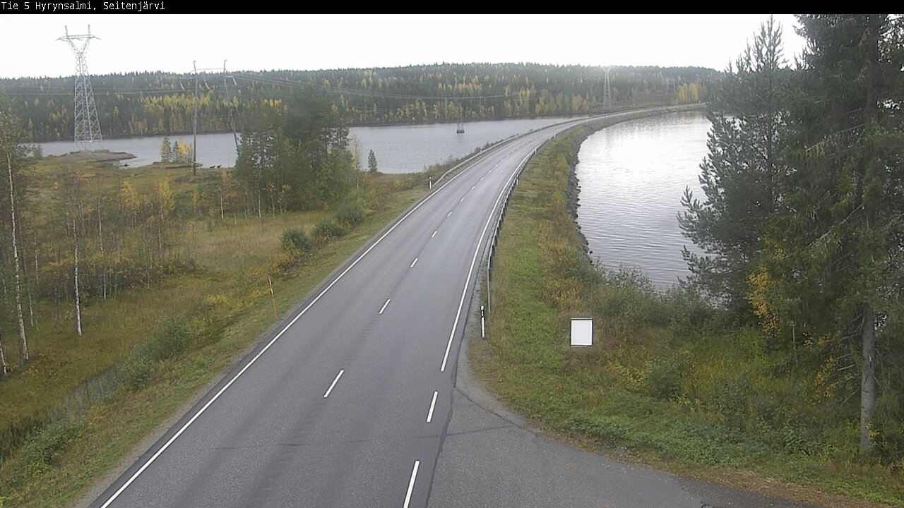 Kelikamerat Kuva Tie 5 Hyrynsalmi, Seitenjärvi, Hyrynsalmi, Kainuu