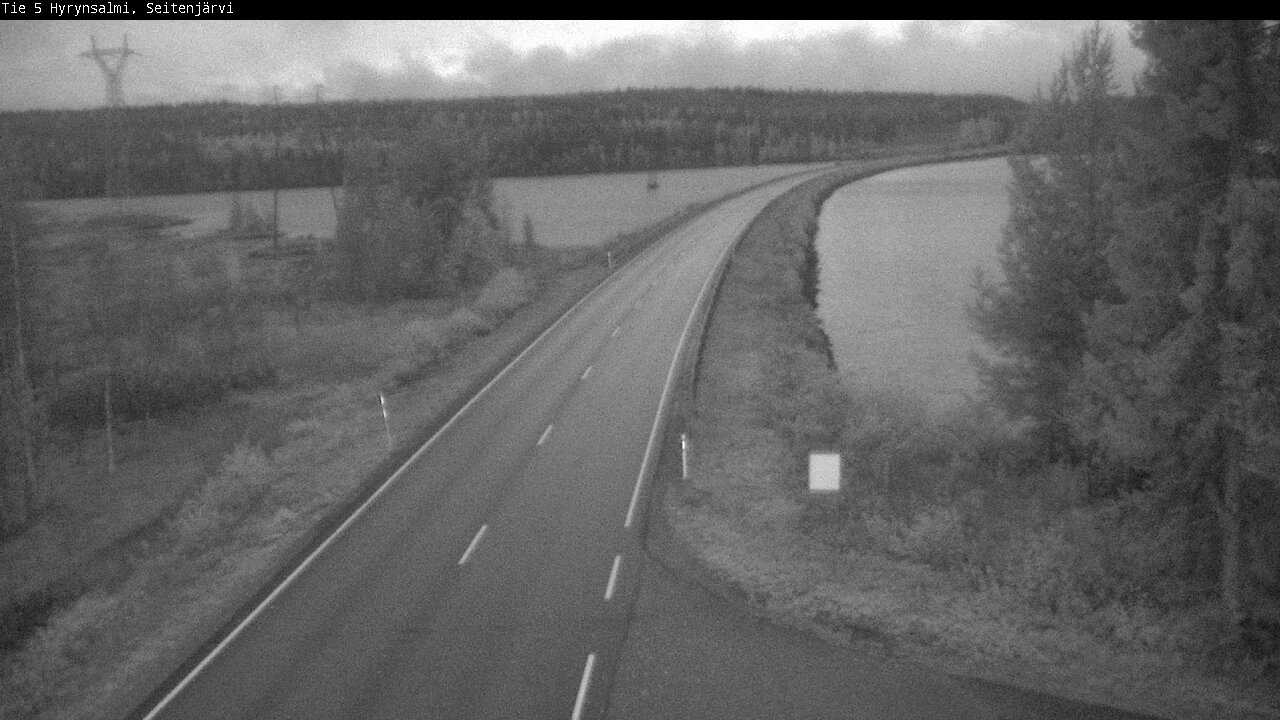 Kelikamerat Kuva Tie 5 Hyrynsalmi, Seitenjärvi, Hyrynsalmi, Kainuu