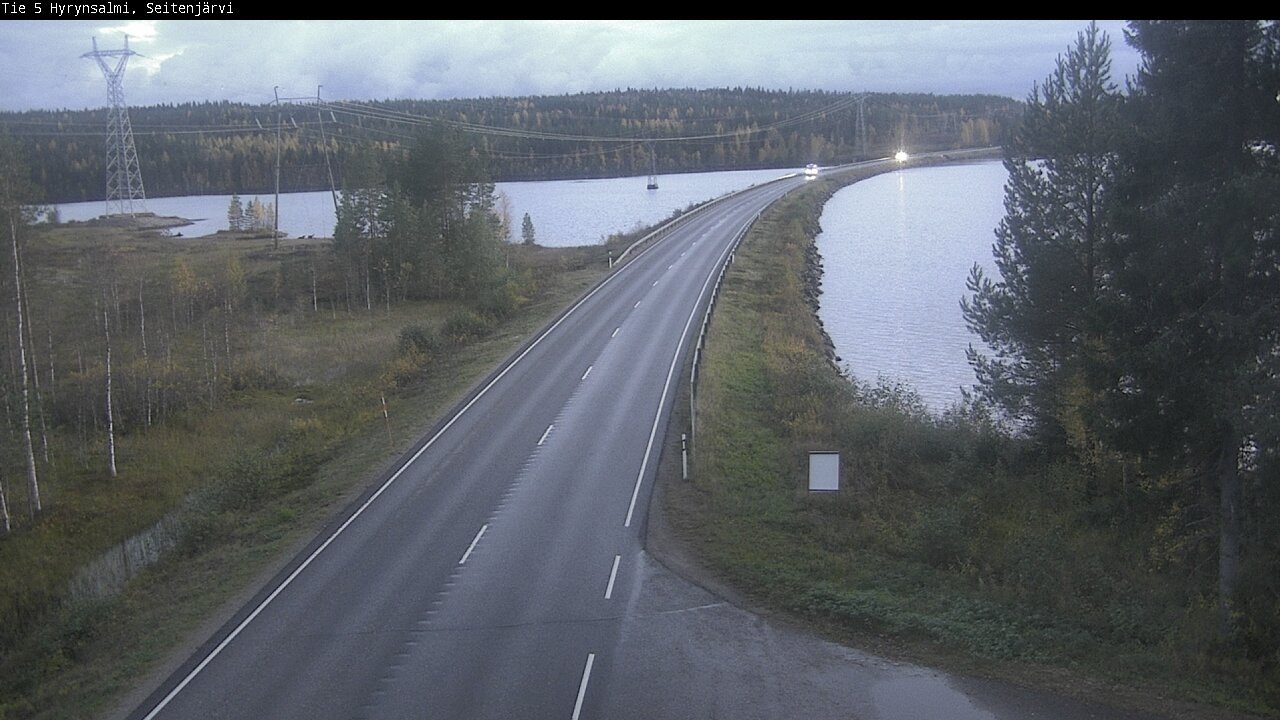 Kelikamerat Kuva Tie 5 Hyrynsalmi, Seitenjärvi, Hyrynsalmi, Kainuu