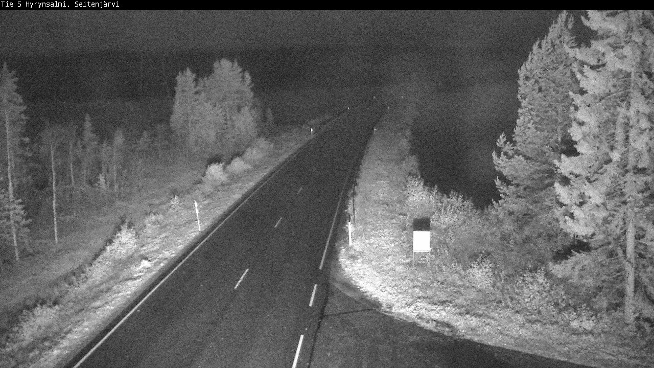 Kelikamerat Kuva Tie 5 Hyrynsalmi, Seitenjärvi, Hyrynsalmi, Kainuu