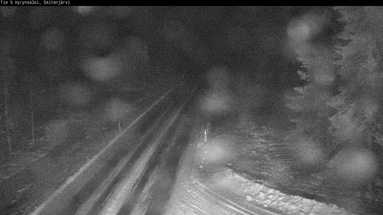 Weather Camera Image Road 5 Hyrynsalmi, Seitenjärvi, Hyrynsalmi, Kainuu