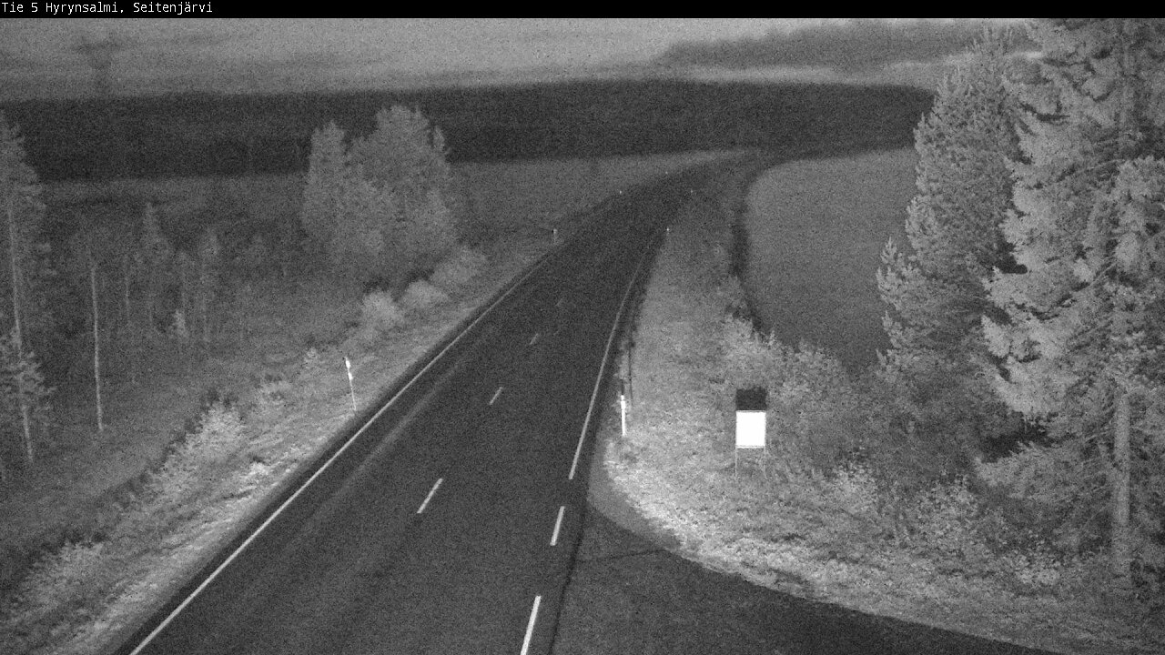 Kelikamerat Kuva Tie 5 Hyrynsalmi, Seitenjärvi, Hyrynsalmi, Kainuu