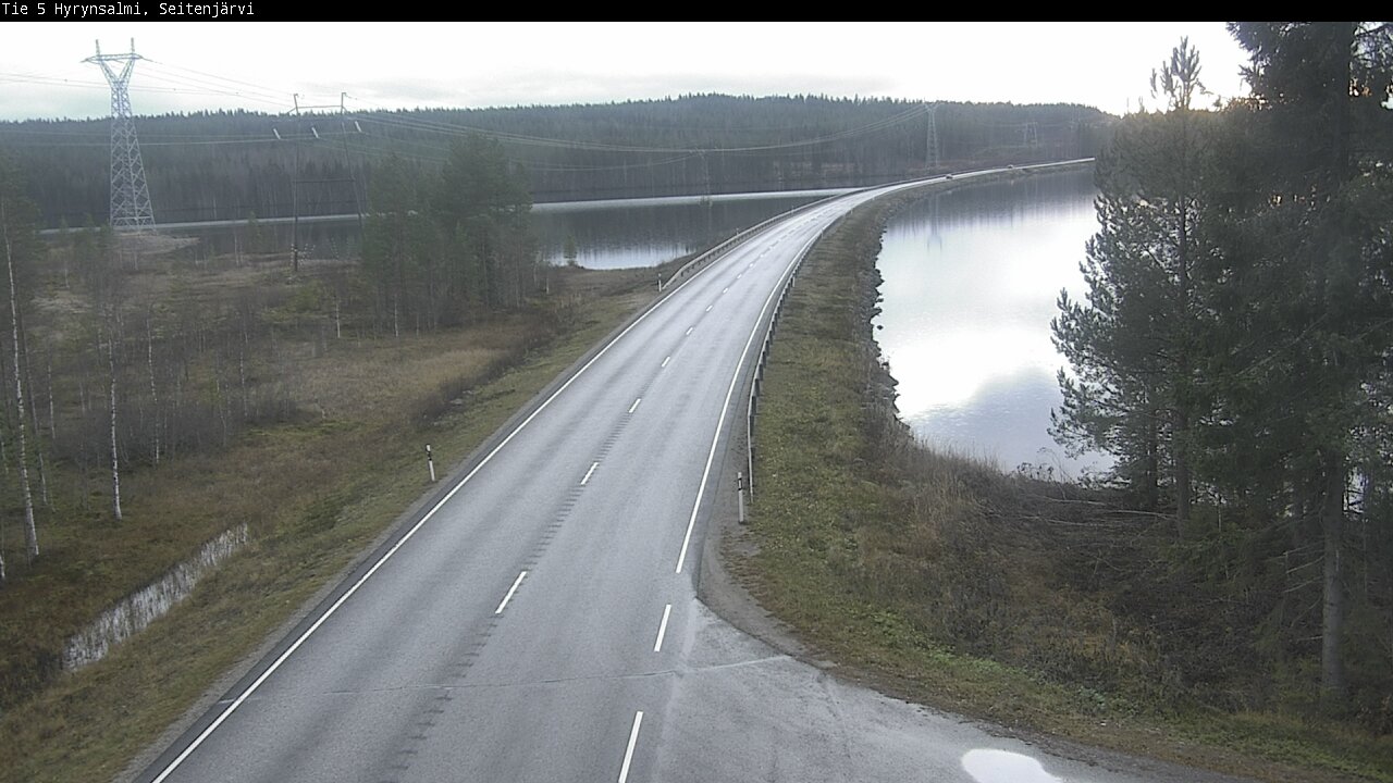 Kelikamerat Kuva Tie 5 Hyrynsalmi, Seitenjärvi, Hyrynsalmi, Kainuu