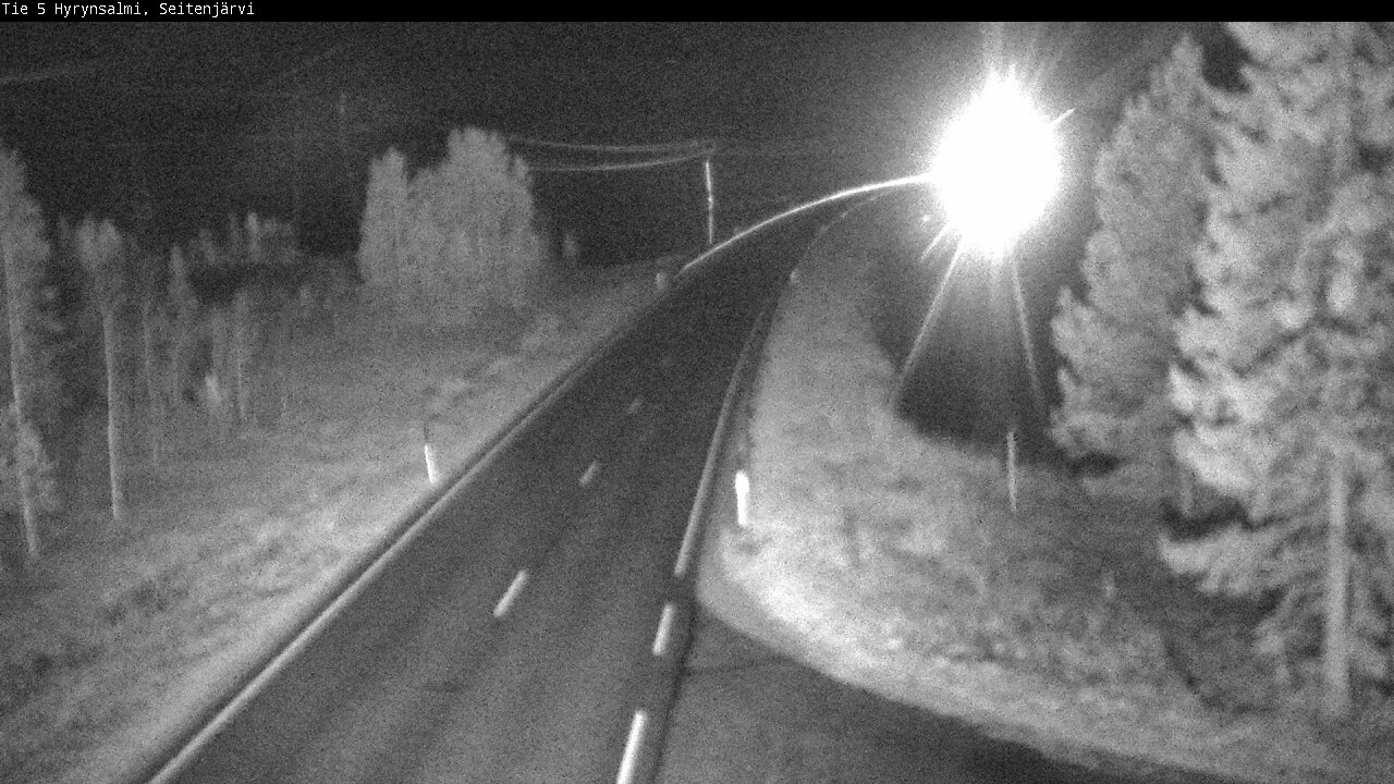 Kelikamerat Kuva Tie 5 Hyrynsalmi, Seitenjärvi, Hyrynsalmi, Kainuu