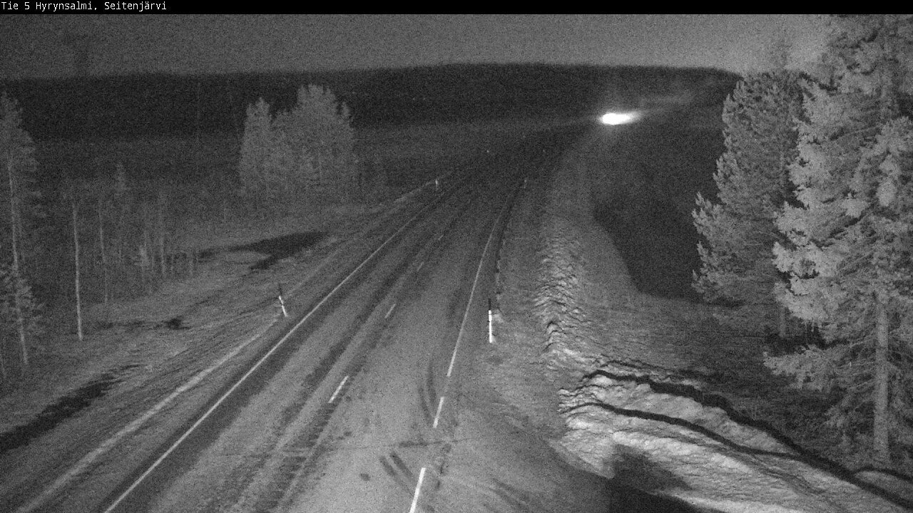 Kelikamerat Kuva Tie 5 Hyrynsalmi, Seitenjärvi, Hyrynsalmi, Kainuu