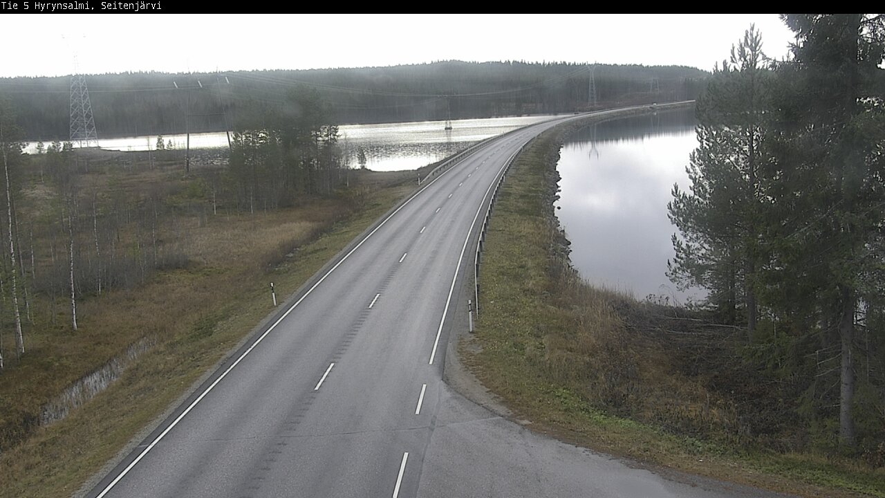 Kelikamerat Kuva Tie 5 Hyrynsalmi, Seitenjärvi, Hyrynsalmi, Kainuu