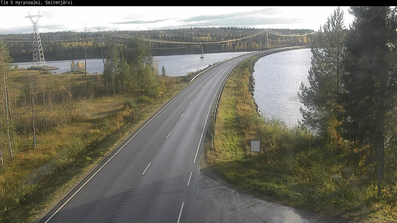 Kelikamerat Kuva Tie 5 Hyrynsalmi, Seitenjärvi, Hyrynsalmi, Kainuu