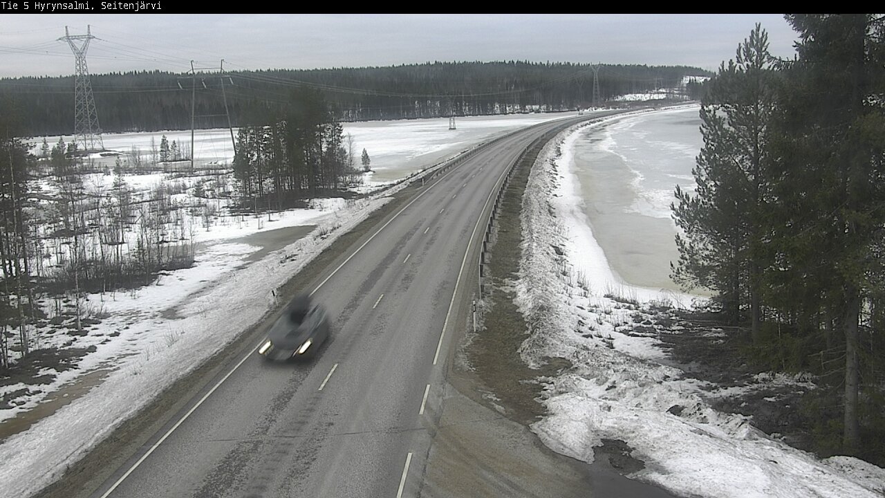Kelikamerat Kuva Tie 5 Hyrynsalmi, Seitenjärvi, Hyrynsalmi, Kainuu