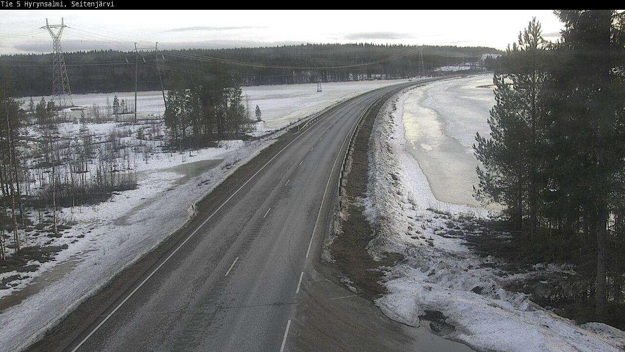 Kelikamerat Kuva Tie 5 Hyrynsalmi, Seitenjärvi, Hyrynsalmi, Kainuu