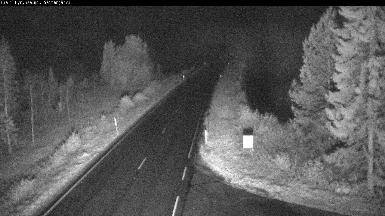 Kelikamerat Kuva Tie 5 Hyrynsalmi, Seitenjärvi, Hyrynsalmi, Kainuu