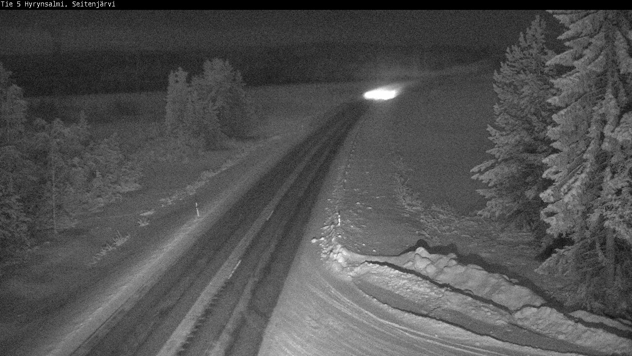 Kelikamerat Kuva Tie 5 Hyrynsalmi, Seitenjärvi, Hyrynsalmi, Kainuu