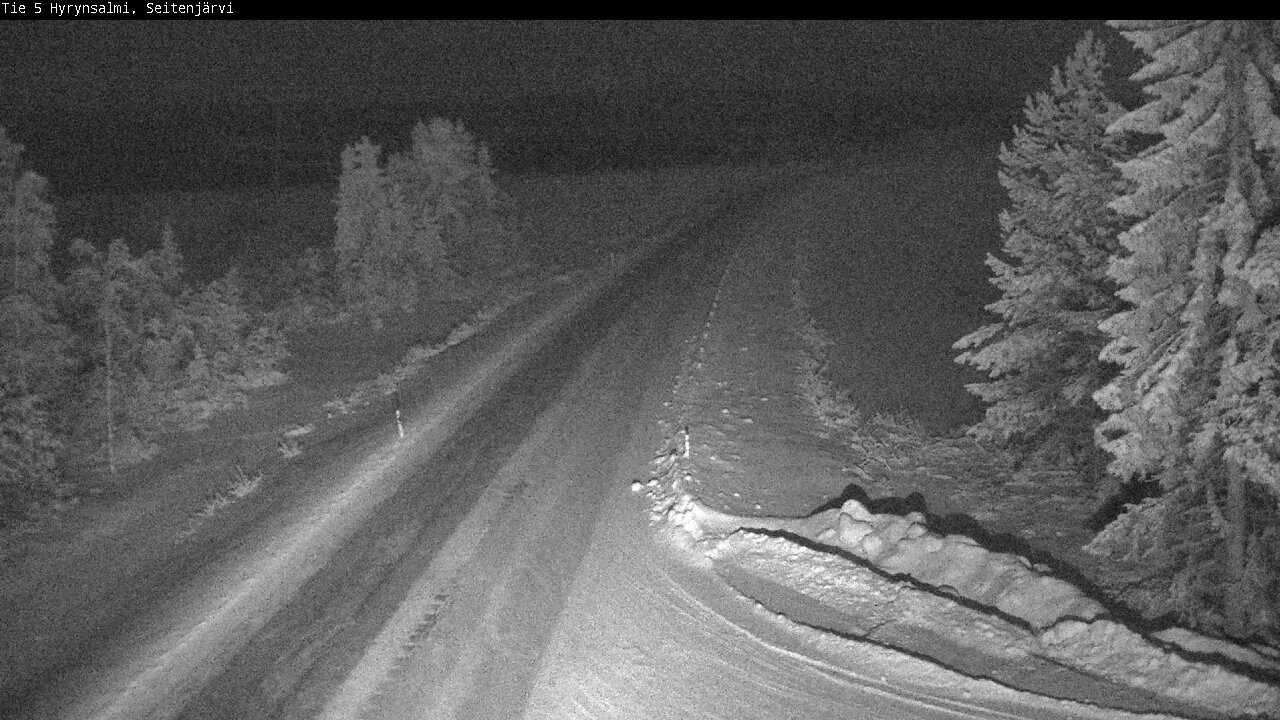 Kelikamerat Kuva Tie 5 Hyrynsalmi, Seitenjärvi, Hyrynsalmi, Kainuu