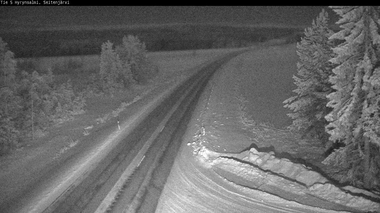 Kelikamerat Kuva Tie 5 Hyrynsalmi, Seitenjärvi, Hyrynsalmi, Kainuu