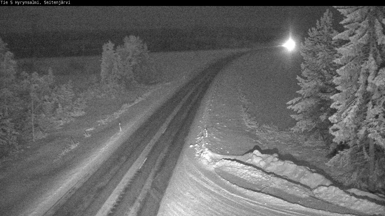 Kelikamerat Kuva Tie 5 Hyrynsalmi, Seitenjärvi, Hyrynsalmi, Kainuu