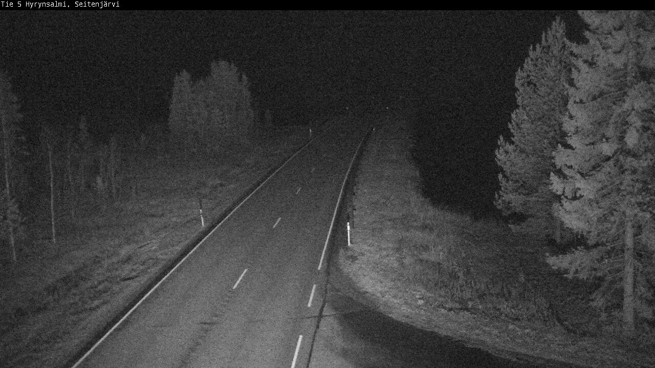 Kelikamerat Kuva Tie 5 Hyrynsalmi, Seitenjärvi, Hyrynsalmi, Kainuu