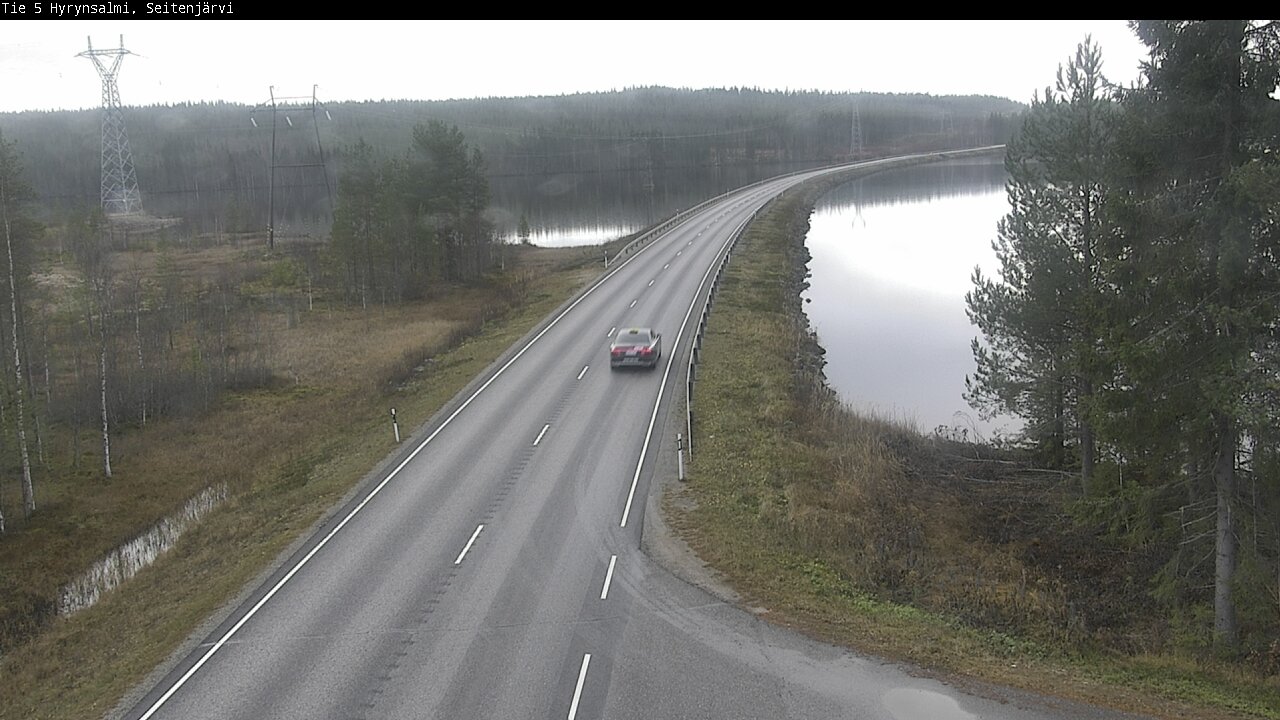 Kelikamerat Kuva Tie 5 Hyrynsalmi, Seitenjärvi, Hyrynsalmi, Kainuu